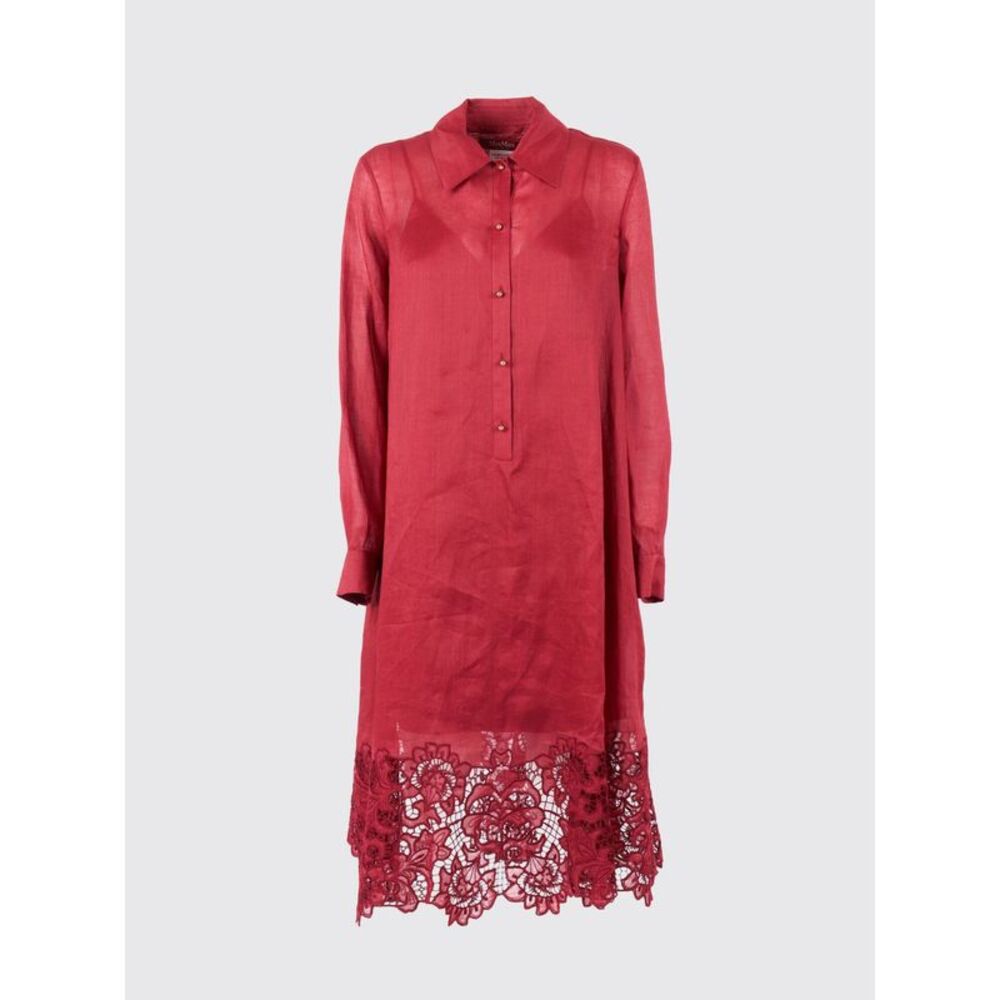 Max Mara Studio Dress Woman Red